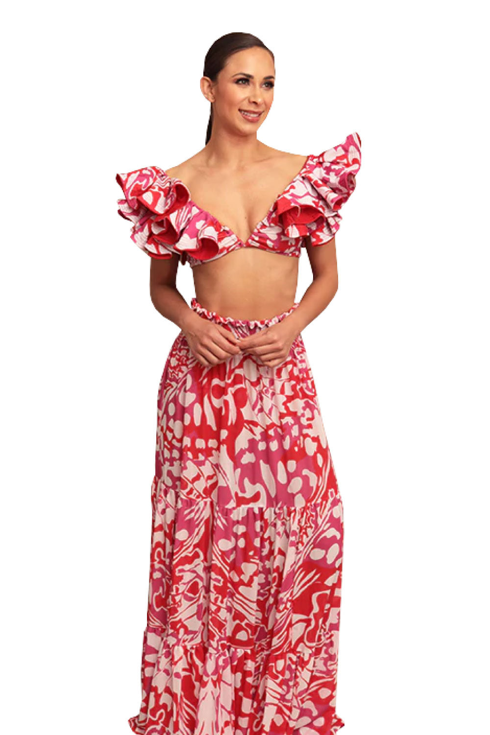 Image of Alcatraz's Hada Maxi Cover-Up Skirt.