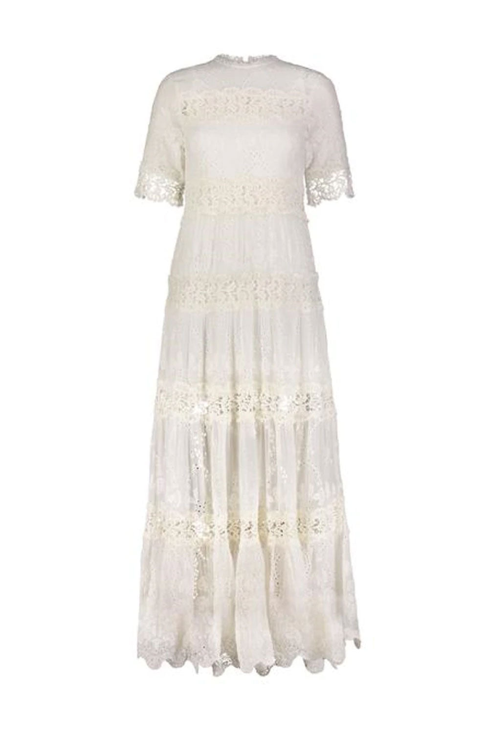 Image of the front of the Nouvea Long Dress.