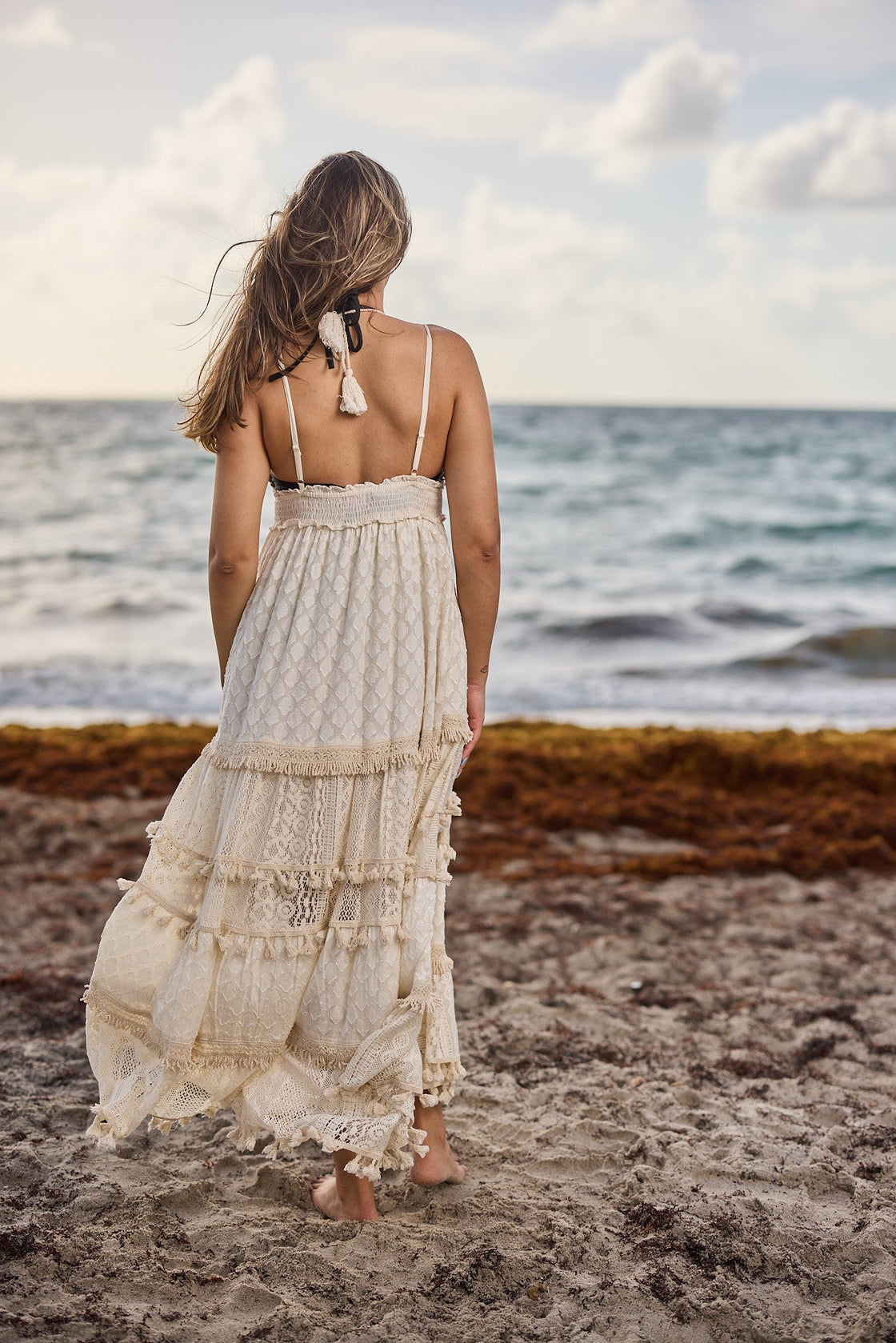 Ivory Lace Dress