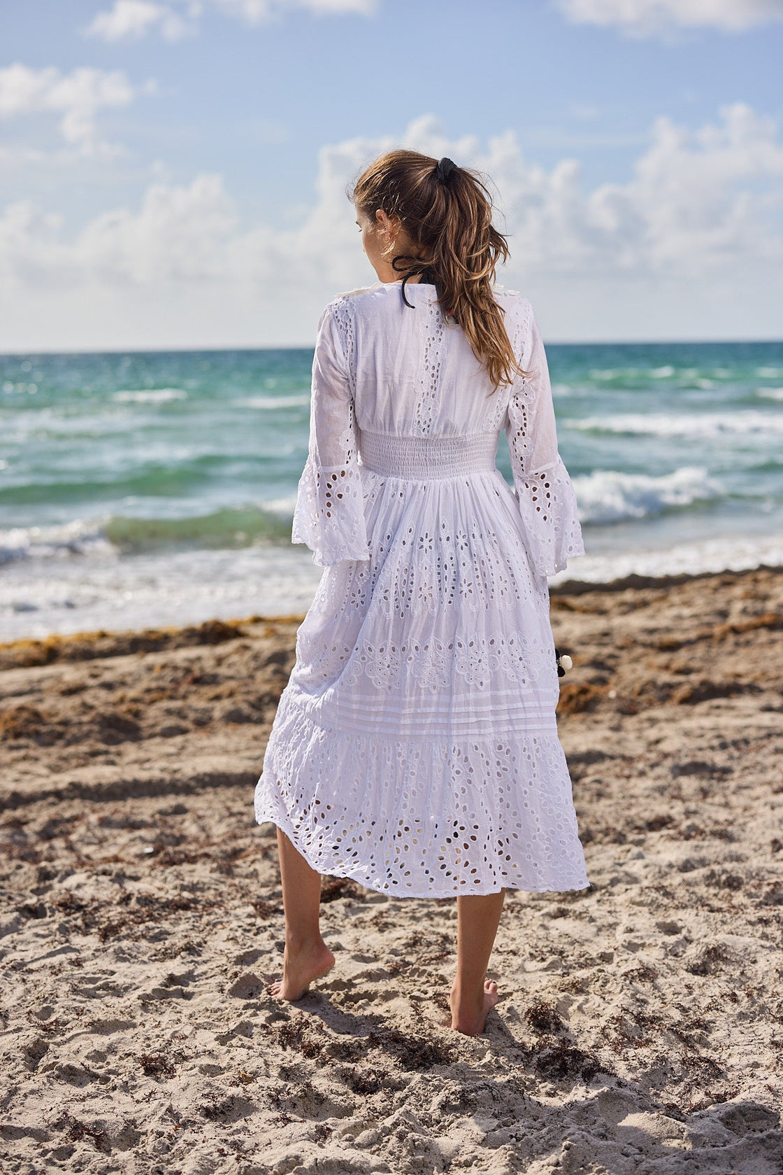 White Cotton Dress